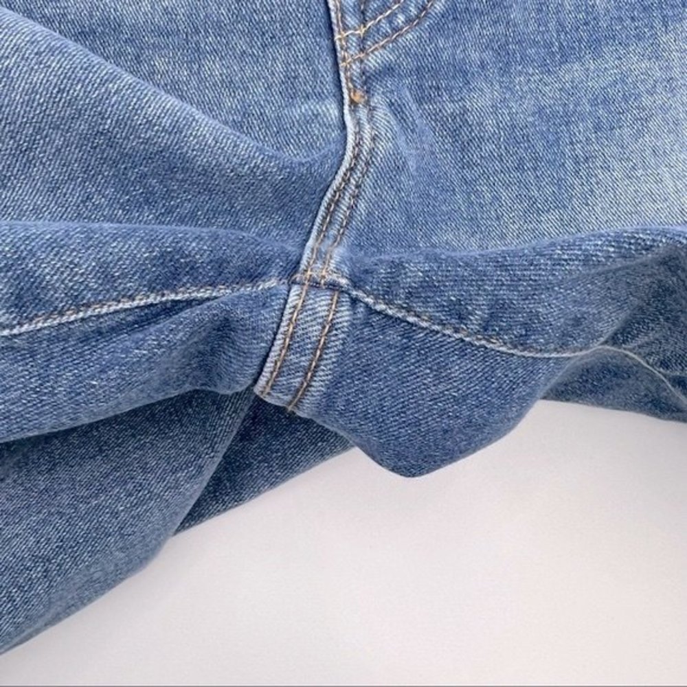 Tommy Jeans High Rise Straight Ankle Jeans  Tribeca Side-Stripe Size 6 - Picture 15 of 15